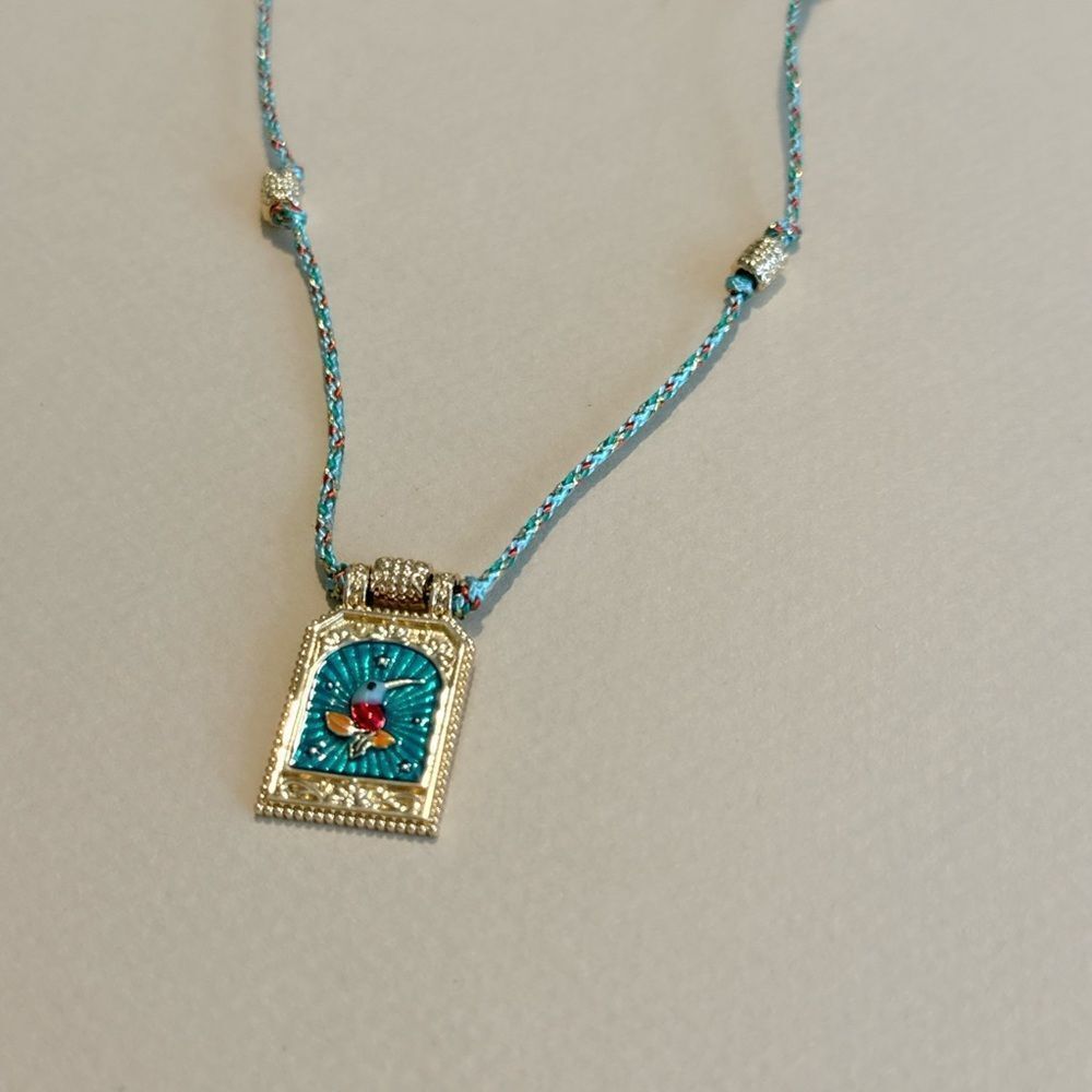 Bird necklace M1055 - Picture 2 of 4